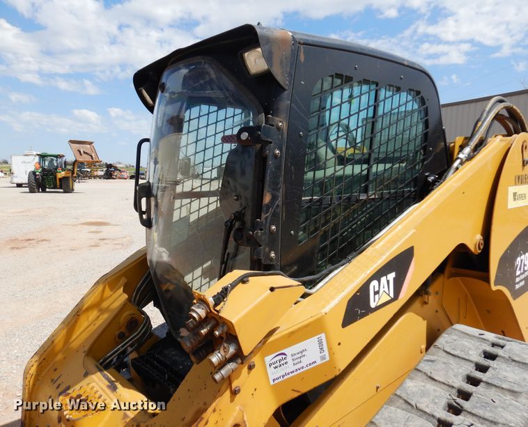 image for item DK0801 2013 Caterpillar 279C2  tracked skid steer loader