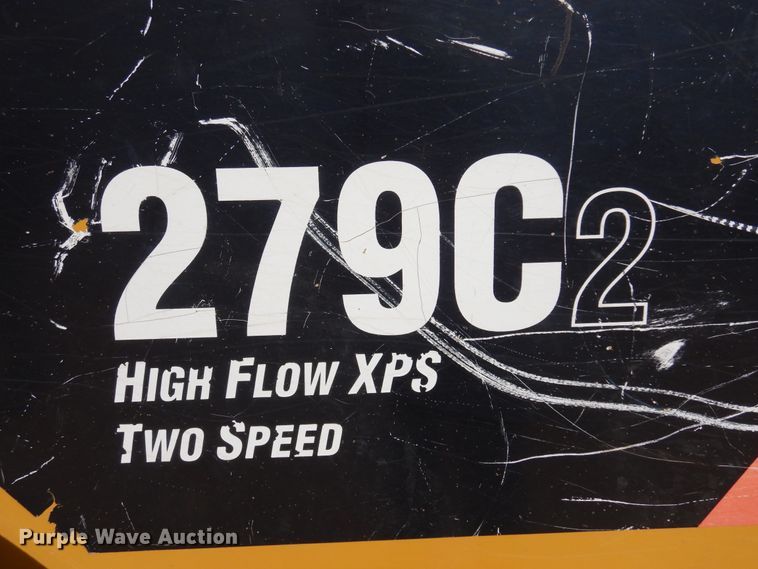 image for item DK0801 2013 Caterpillar 279C2  tracked skid steer loader