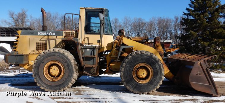 image for item DK1982 1998 Komatsu WA450-3L  wheel loader