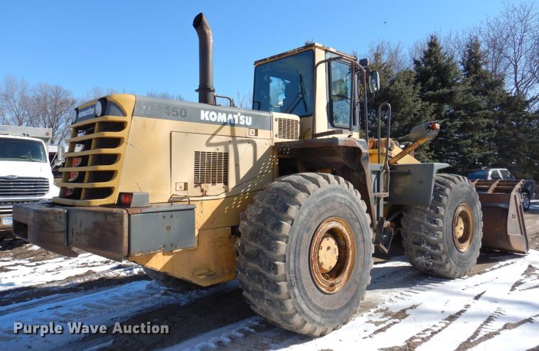 image for item DK1982 1998 Komatsu WA450-3L  wheel loader