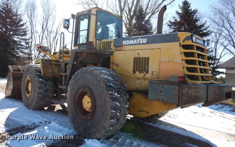 image for item DK1982 1998 Komatsu WA450-3L  wheel loader