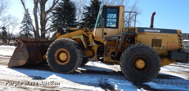 image for item DK1982 1998 Komatsu WA450-3L  wheel loader