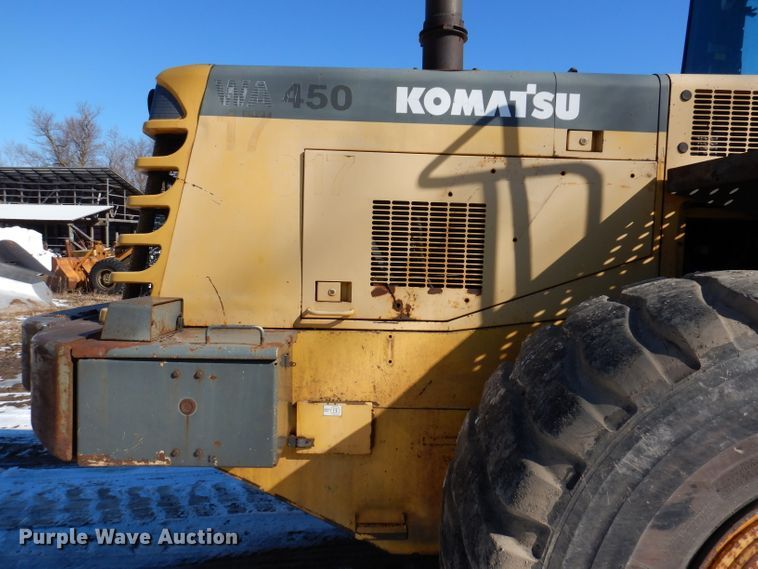 image for item DK1982 1998 Komatsu WA450-3L  wheel loader