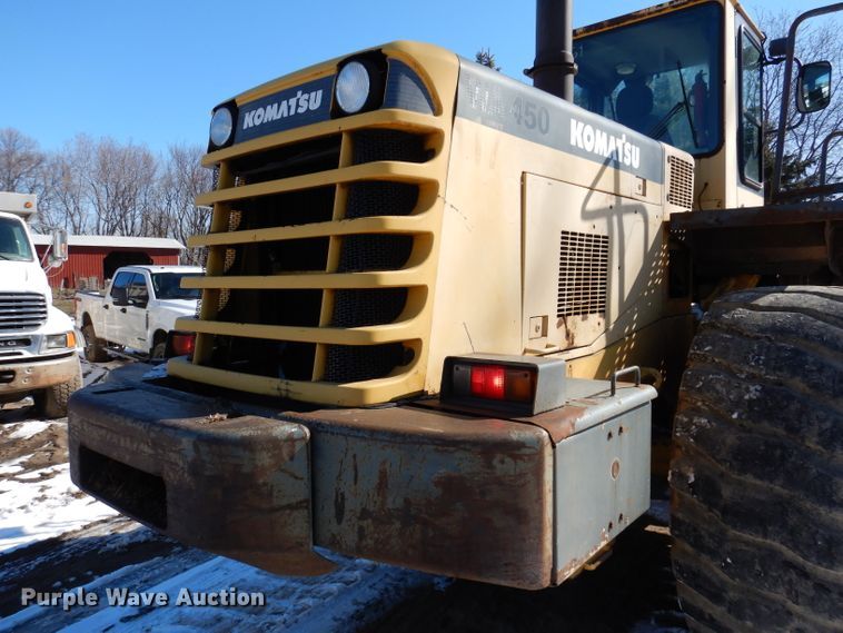 image for item DK1982 1998 Komatsu WA450-3L  wheel loader