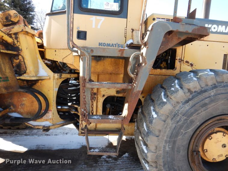 image for item DK1982 1998 Komatsu WA450-3L  wheel loader