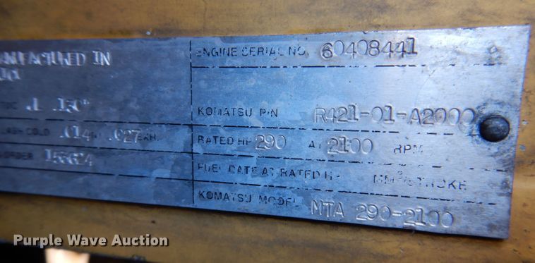 image for item DK1982 1998 Komatsu WA450-3L  wheel loader