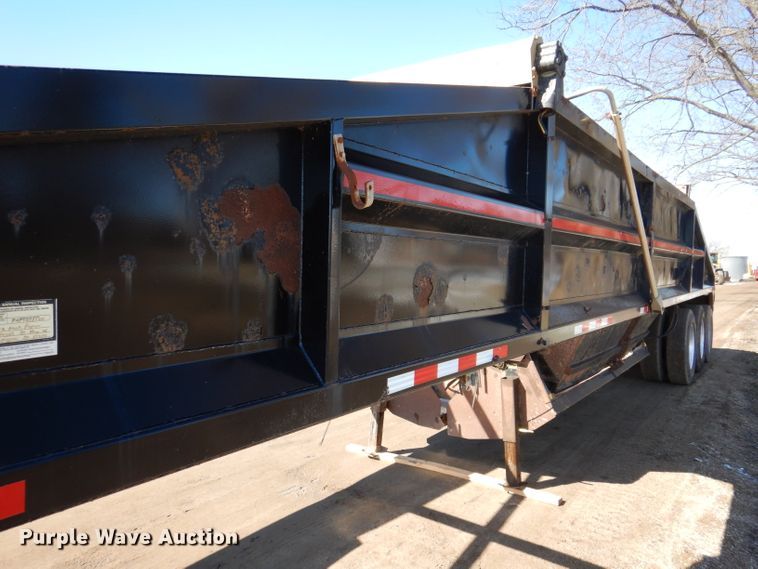 image for item DK1983 2009 Dakota  bottom dump trailer