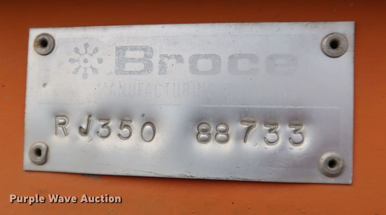 image for item DK3559 1998 Broce RJ350  broom