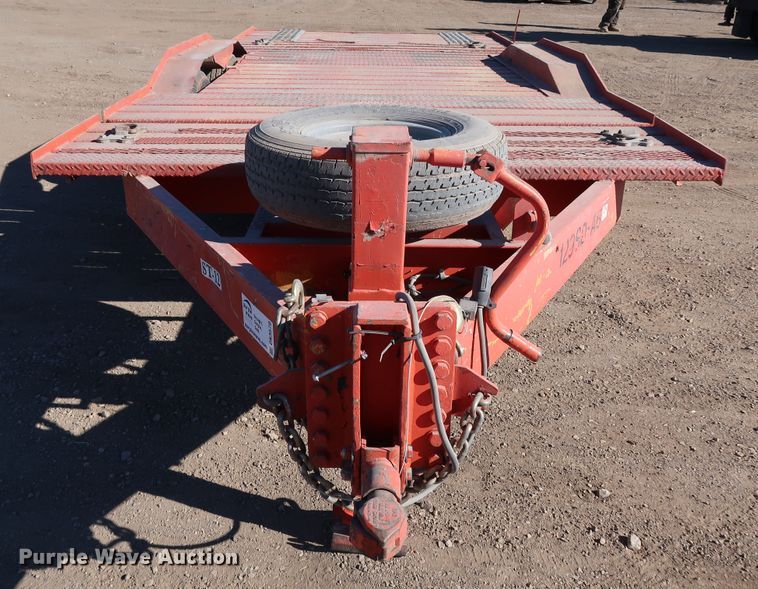 image for item DK3570 1998 Dickson 129SD-AB  tilt deck utility trailer