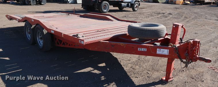image for item DK3570 1998 Dickson 129SD-AB  tilt deck utility trailer