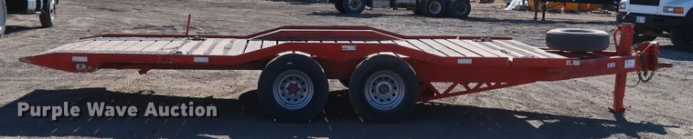image for item DK3570 1998 Dickson 129SD-AB  tilt deck utility trailer