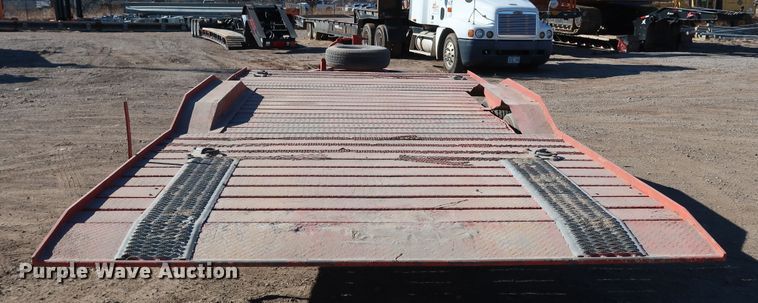 image for item DK3570 1998 Dickson 129SD-AB  tilt deck utility trailer