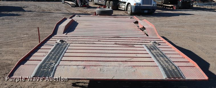 image for item DK3570 1998 Dickson 129SD-AB  tilt deck utility trailer