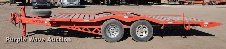 image for item DK3570 1998 Dickson 129SD-AB  tilt deck utility trailer