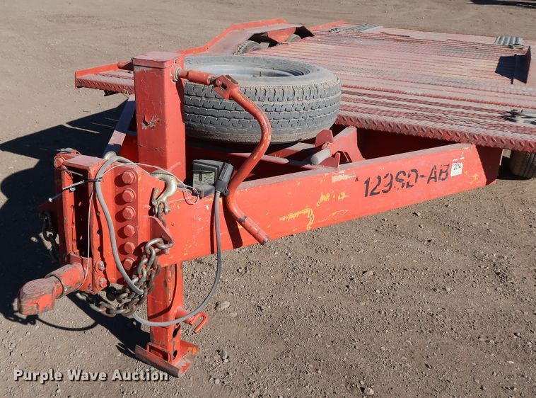 image for item DK3570 1998 Dickson 129SD-AB  tilt deck utility trailer