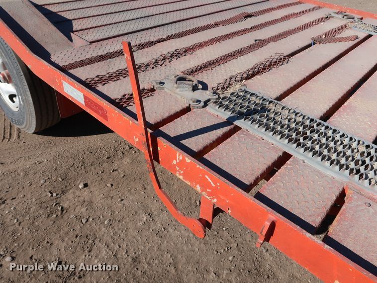 image for item DK3570 1998 Dickson 129SD-AB  tilt deck utility trailer