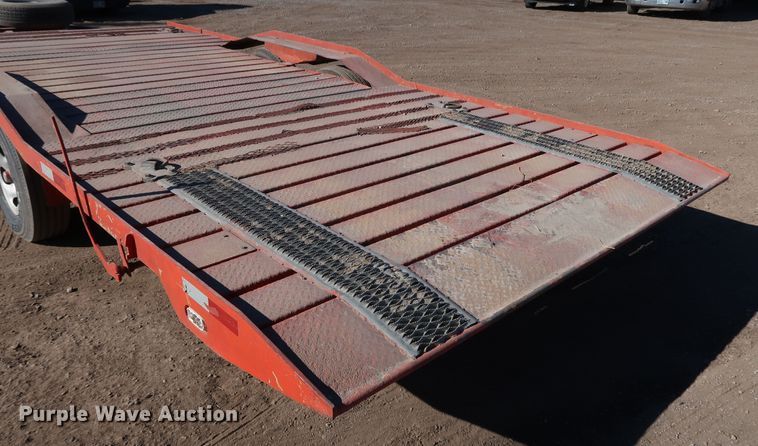 image for item DK3570 1998 Dickson 129SD-AB  tilt deck utility trailer