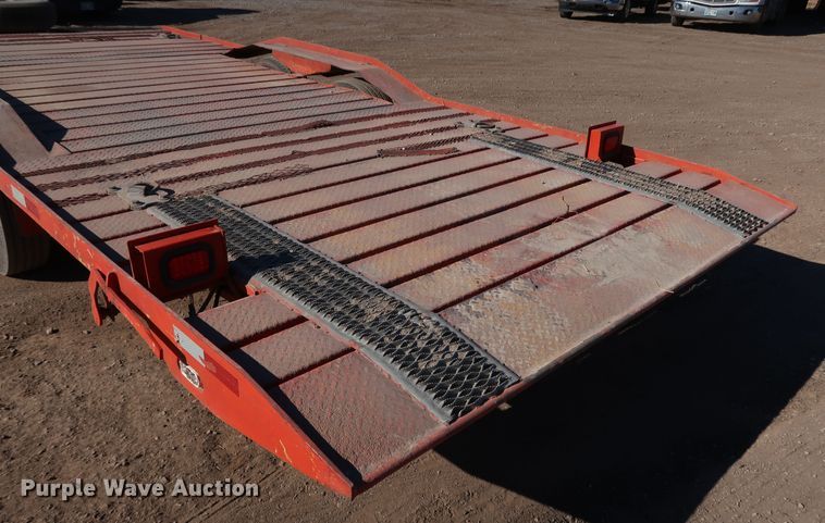 image for item DK3570 1998 Dickson 129SD-AB  tilt deck utility trailer