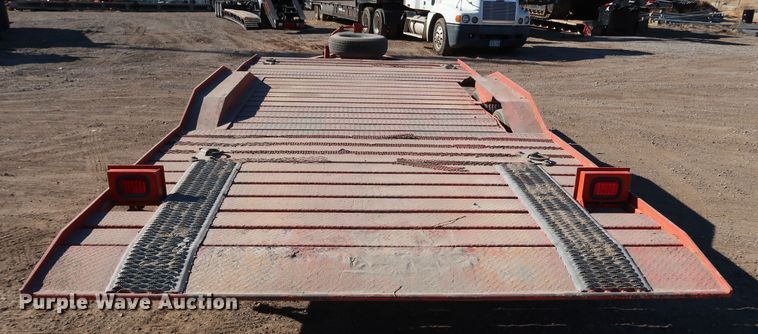 image for item DK3570 1998 Dickson 129SD-AB  tilt deck utility trailer