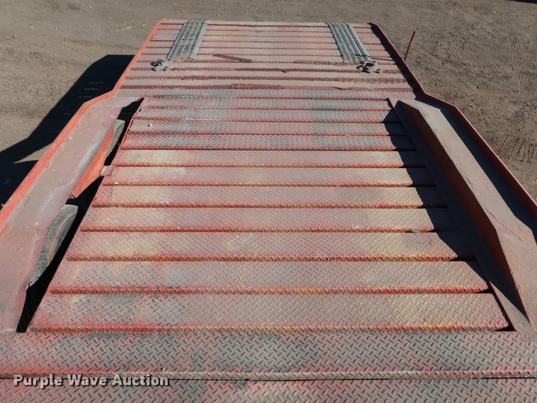 image for item DK3570 1998 Dickson 129SD-AB  tilt deck utility trailer