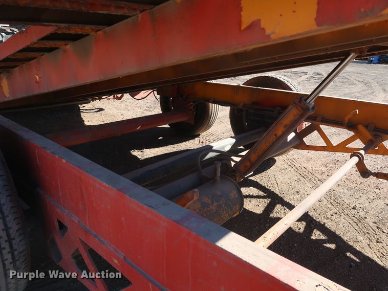 image for item DK3570 1998 Dickson 129SD-AB  tilt deck utility trailer