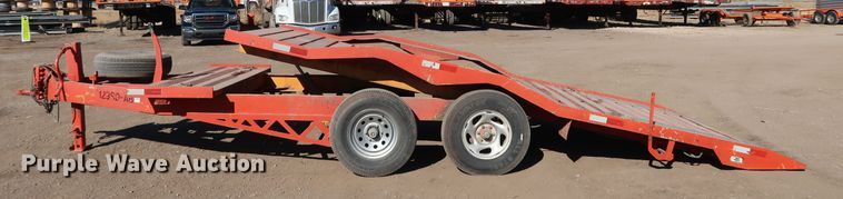 image for item DK3570 1998 Dickson 129SD-AB  tilt deck utility trailer