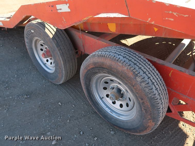 image for item DK3570 1998 Dickson 129SD-AB  tilt deck utility trailer