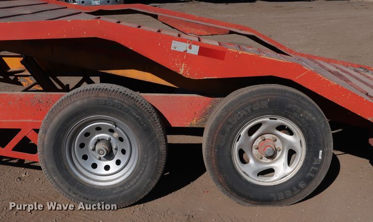 image for item DK3570 1998 Dickson 129SD-AB  tilt deck utility trailer