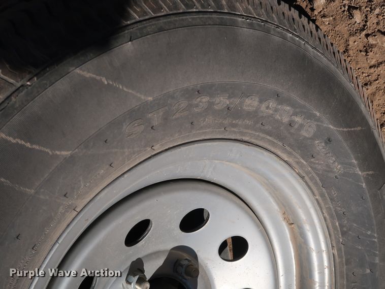 image for item DK3570 1998 Dickson 129SD-AB  tilt deck utility trailer