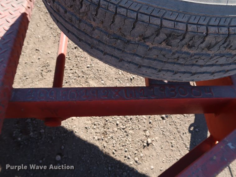 image for item DK3570 1998 Dickson 129SD-AB  tilt deck utility trailer