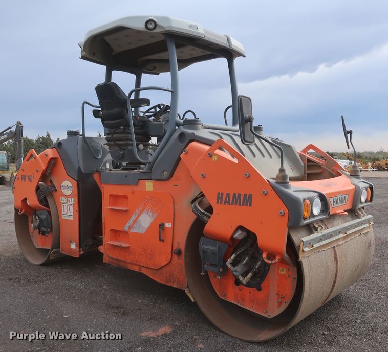 image for item DK3685 2015 Hamm HD 90i  double drum roller