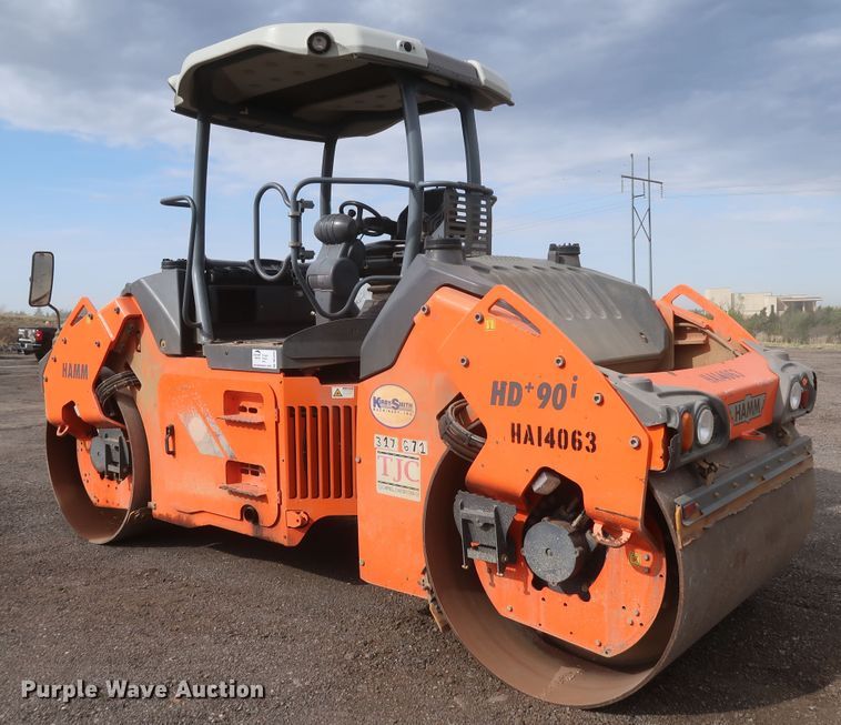 image for item DK3685 2015 Hamm HD 90i  double drum roller
