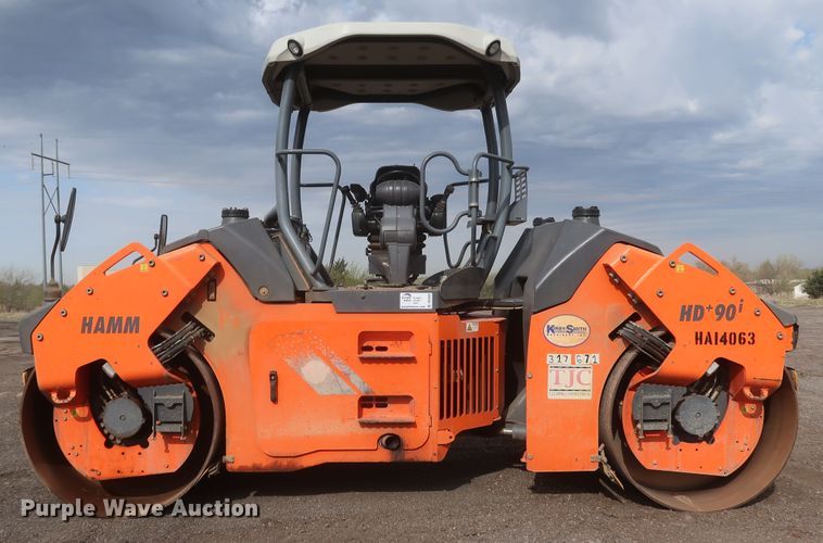 image for item DK3685 2015 Hamm HD 90i  double drum roller