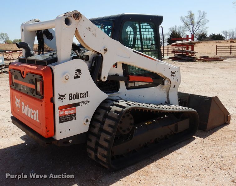 image for item DK4486 2016 Bobcat T770  tracked skid steer loader