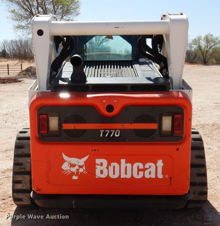 image for item DK4486 2016 Bobcat T770  tracked skid steer loader