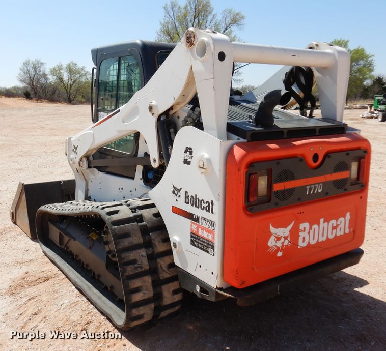 image for item DK4486 2016 Bobcat T770  tracked skid steer loader