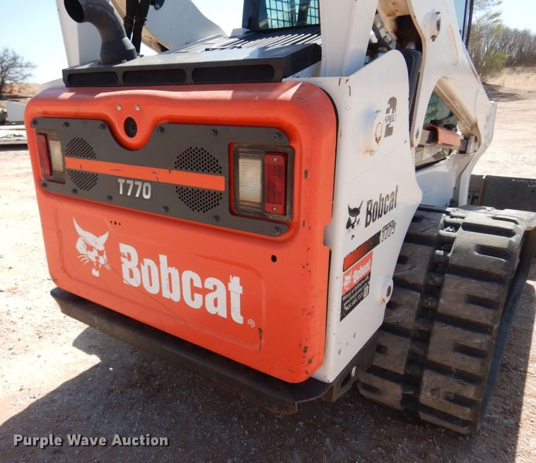 image for item DK4486 2016 Bobcat T770  tracked skid steer loader