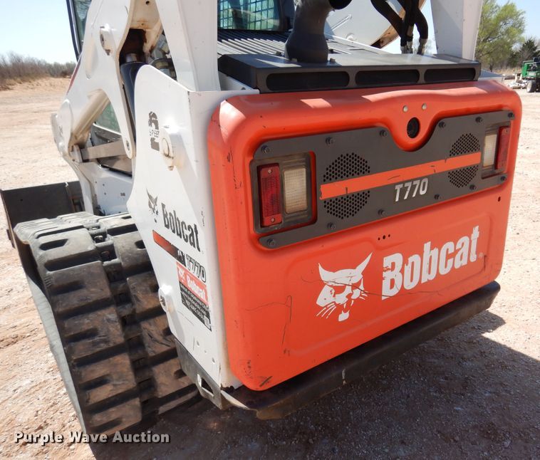 image for item DK4486 2016 Bobcat T770  tracked skid steer loader
