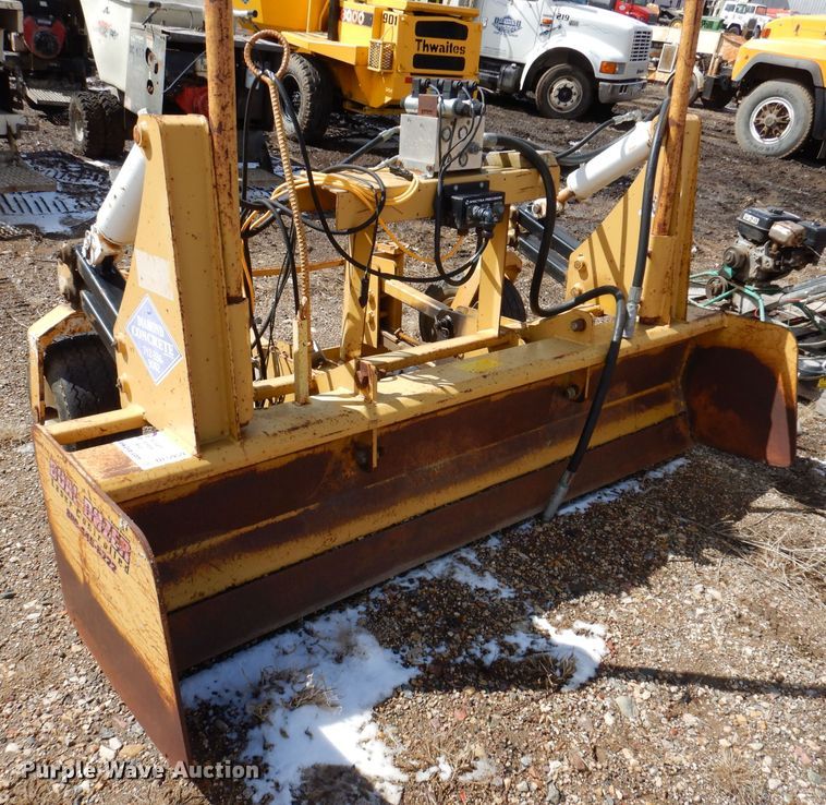 image for item DL5959 83" W skid steer box grader