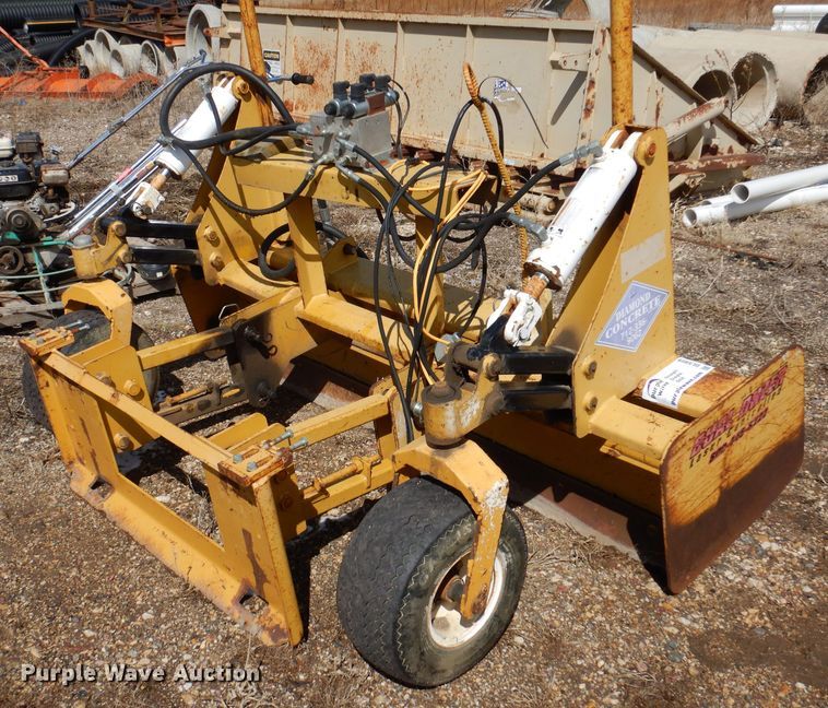 image for item DL5959 83" W skid steer box grader