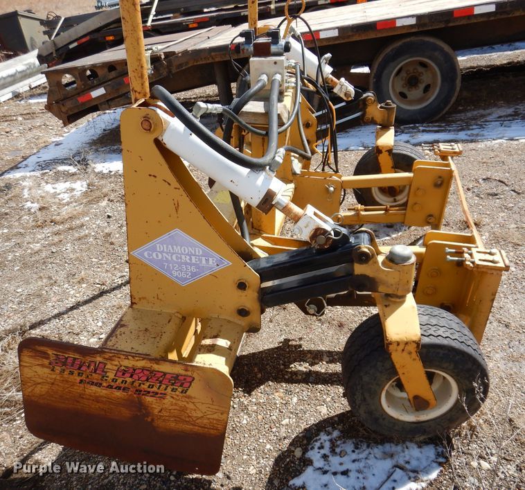 image for item DL5959 83" W skid steer box grader