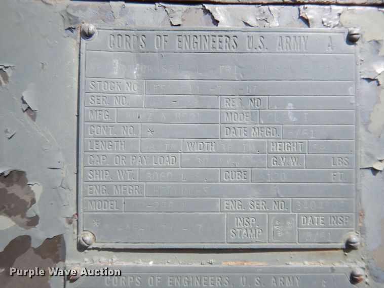 image for item DL5960 Enercon Engineering  generator