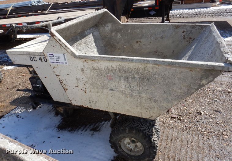 image for item DL5968 Terex OMPB21A  concrete buggy