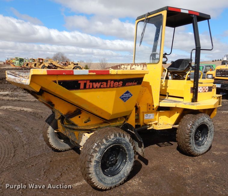 image for item DL5971 1998 Thwaites Alldrive 8000  concrete buggy