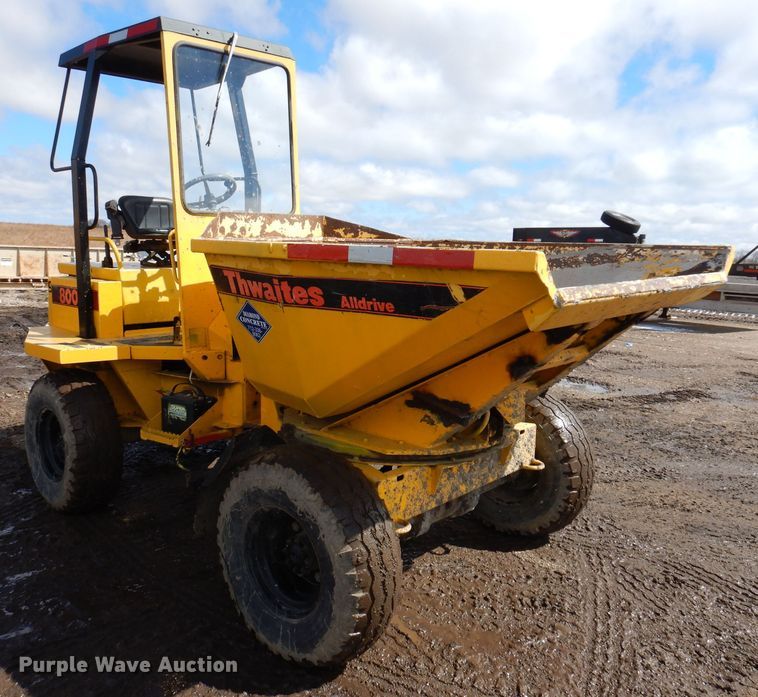 image for item DL5971 1998 Thwaites Alldrive 8000  concrete buggy