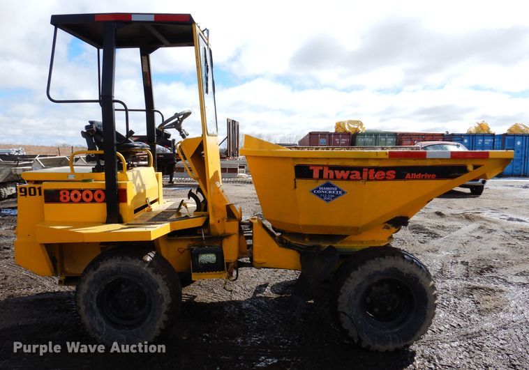 image for item DL5971 1998 Thwaites Alldrive 8000  concrete buggy