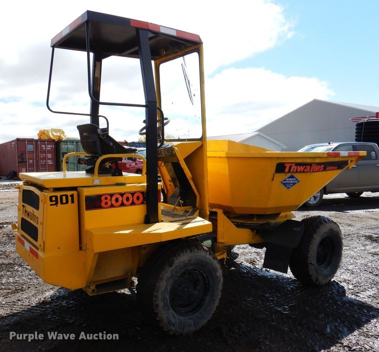 image for item DL5971 1998 Thwaites Alldrive 8000  concrete buggy