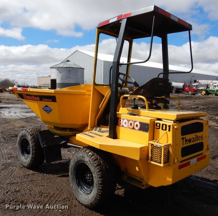 image for item DL5971 1998 Thwaites Alldrive 8000  concrete buggy