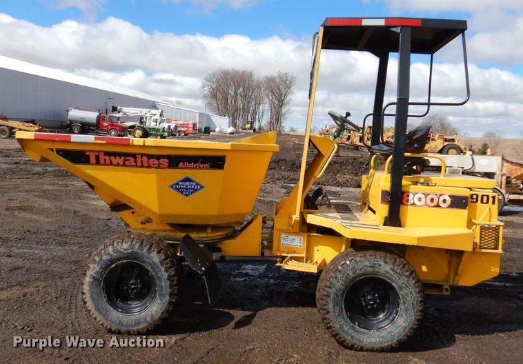 image for item DL5971 1998 Thwaites Alldrive 8000  concrete buggy