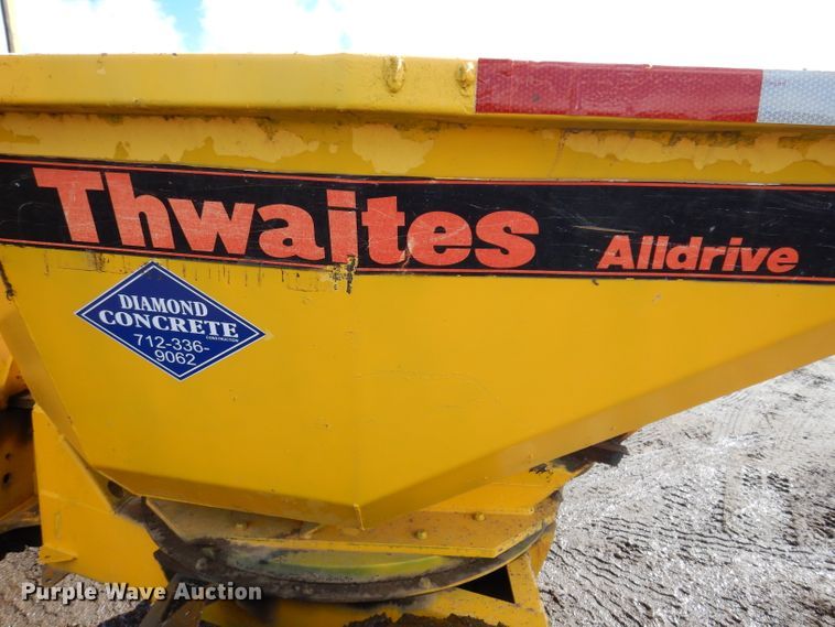 image for item DL5971 1998 Thwaites Alldrive 8000  concrete buggy